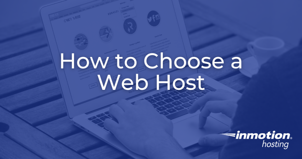 How to Choose a Web Host Article Hero