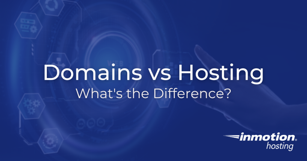Domains vs Web Hosting - Hero Image